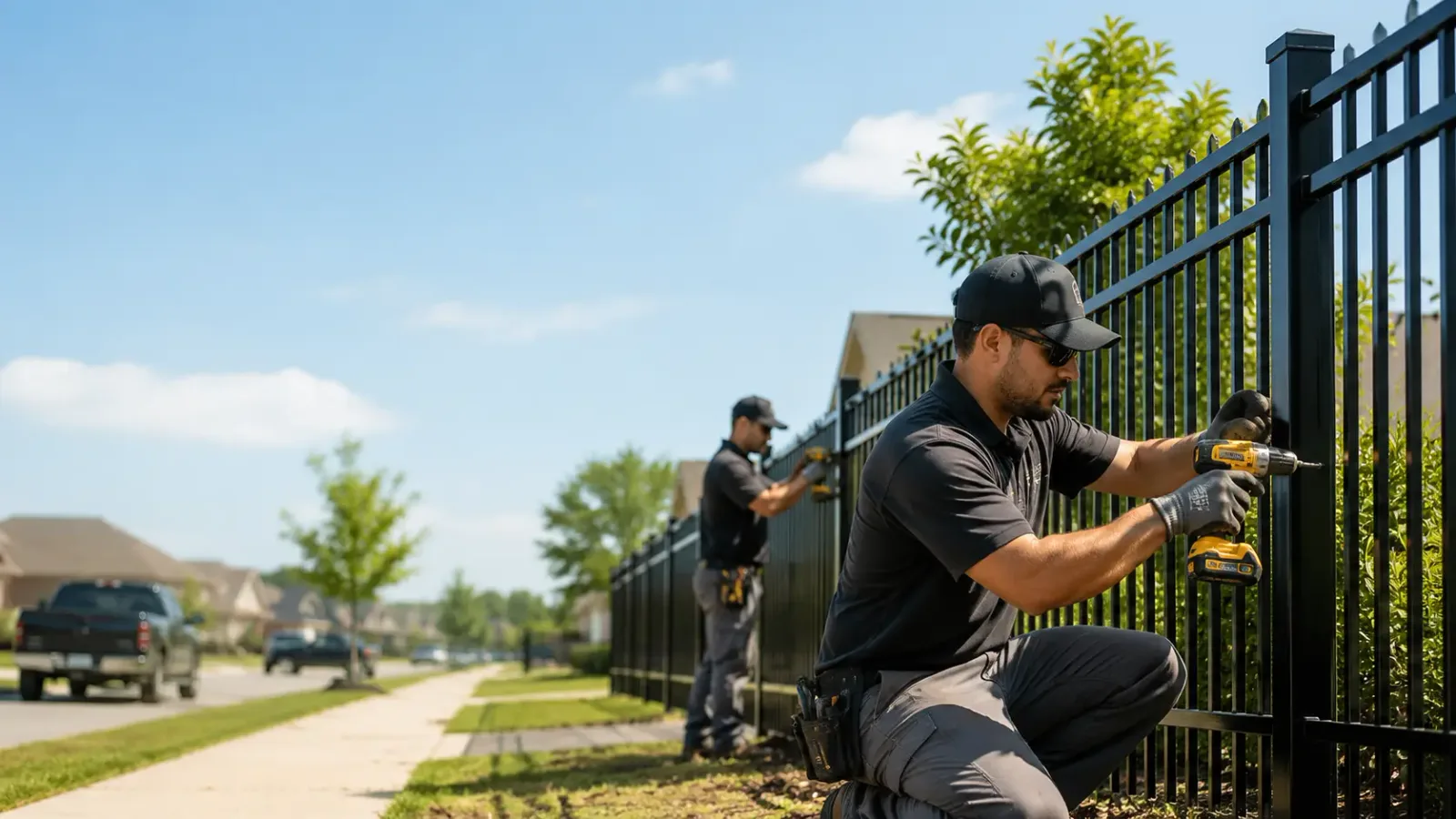 Metal Fence Installation in Shellsburg, IA
